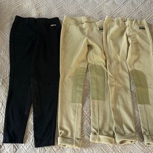3 pairs of stylish Kerrits jodhpurs